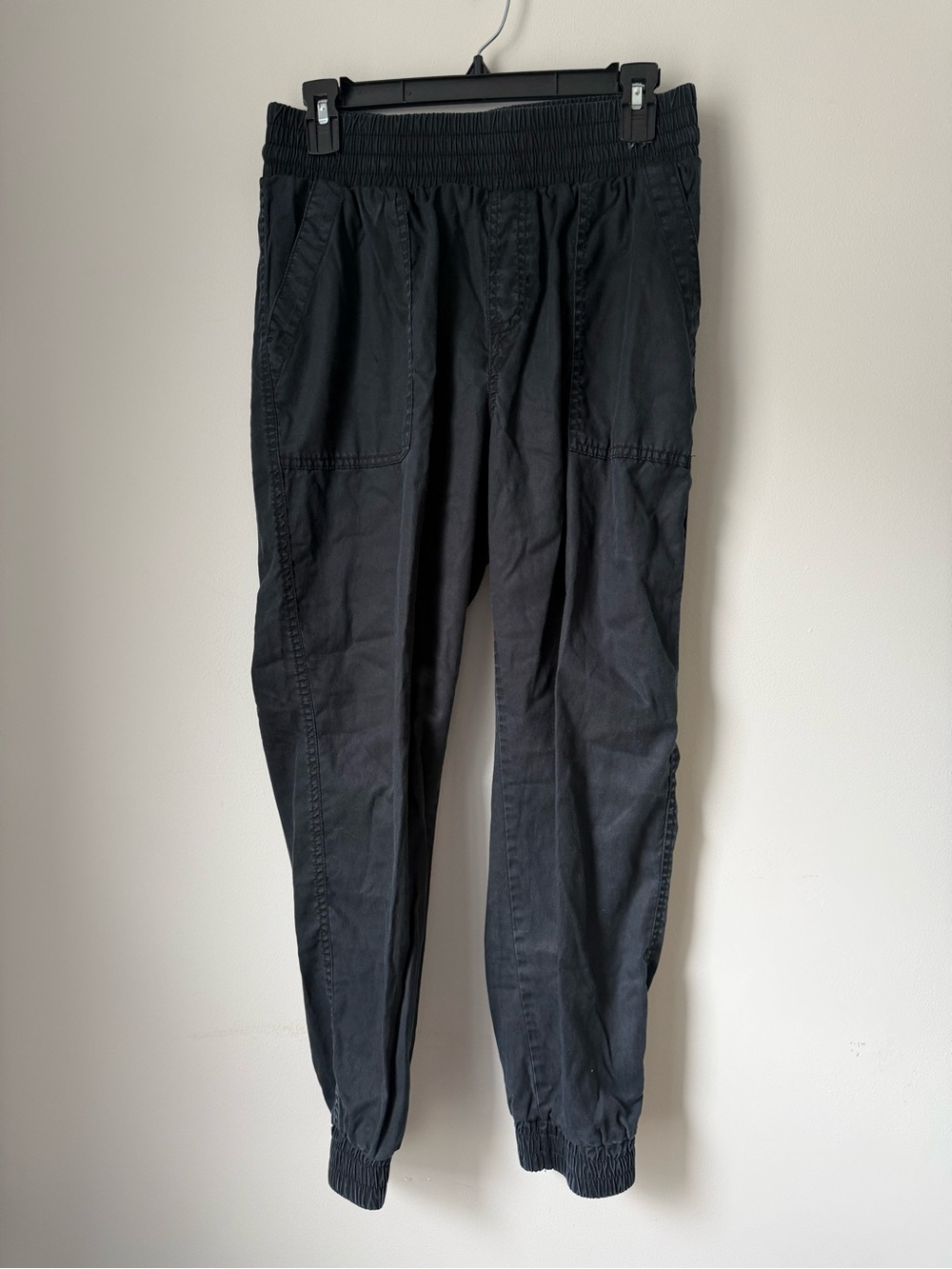a new day Black Men's Jogger Pants with Elastic Waist